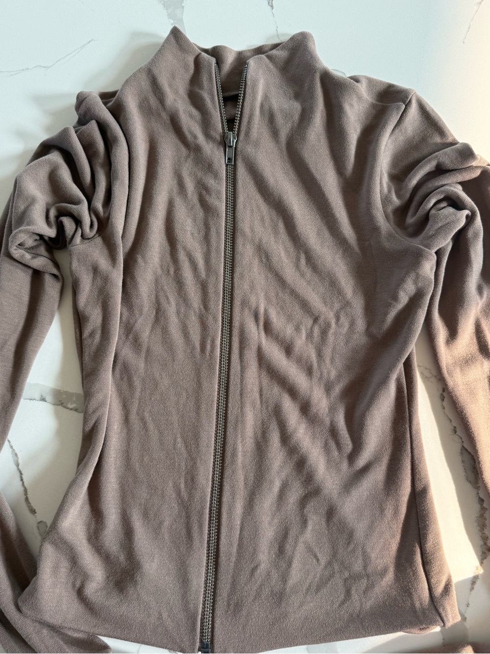 Skims Cloud Zip Front Top Size XS Amethyst - Picture 4 of 7
